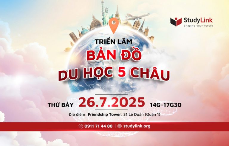 Triển lãm bản đồ du học 5 châu – ngàn lối đi cho tương lai